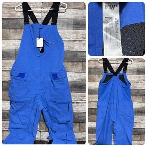 FW Manifest 2L Bib WPS Overalls Snow Pants Women’s L Blue (Inseam 30)